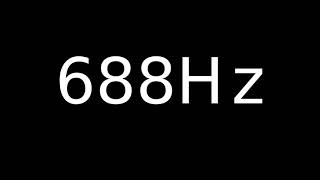 Speaker Sound Test 688Hz