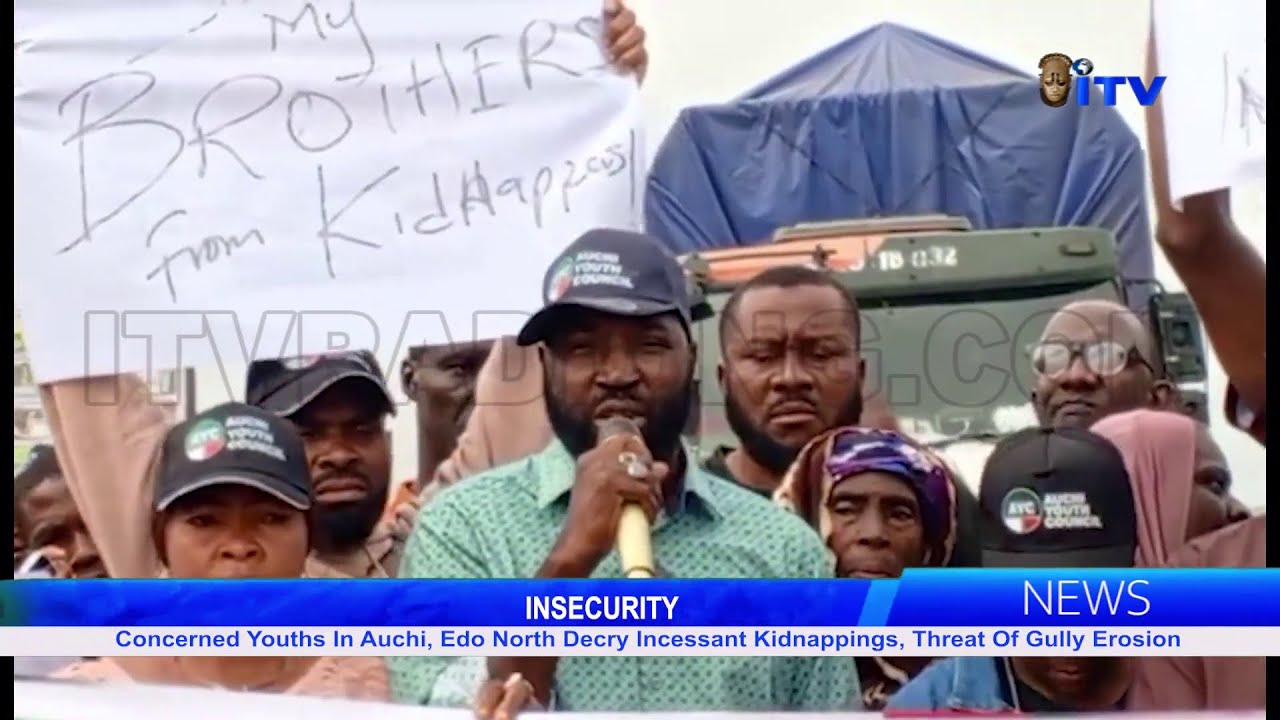 Concerned Youths In Auchi, Edo North Decry Incessant Kidnappings, Threat Of Gully Erosion