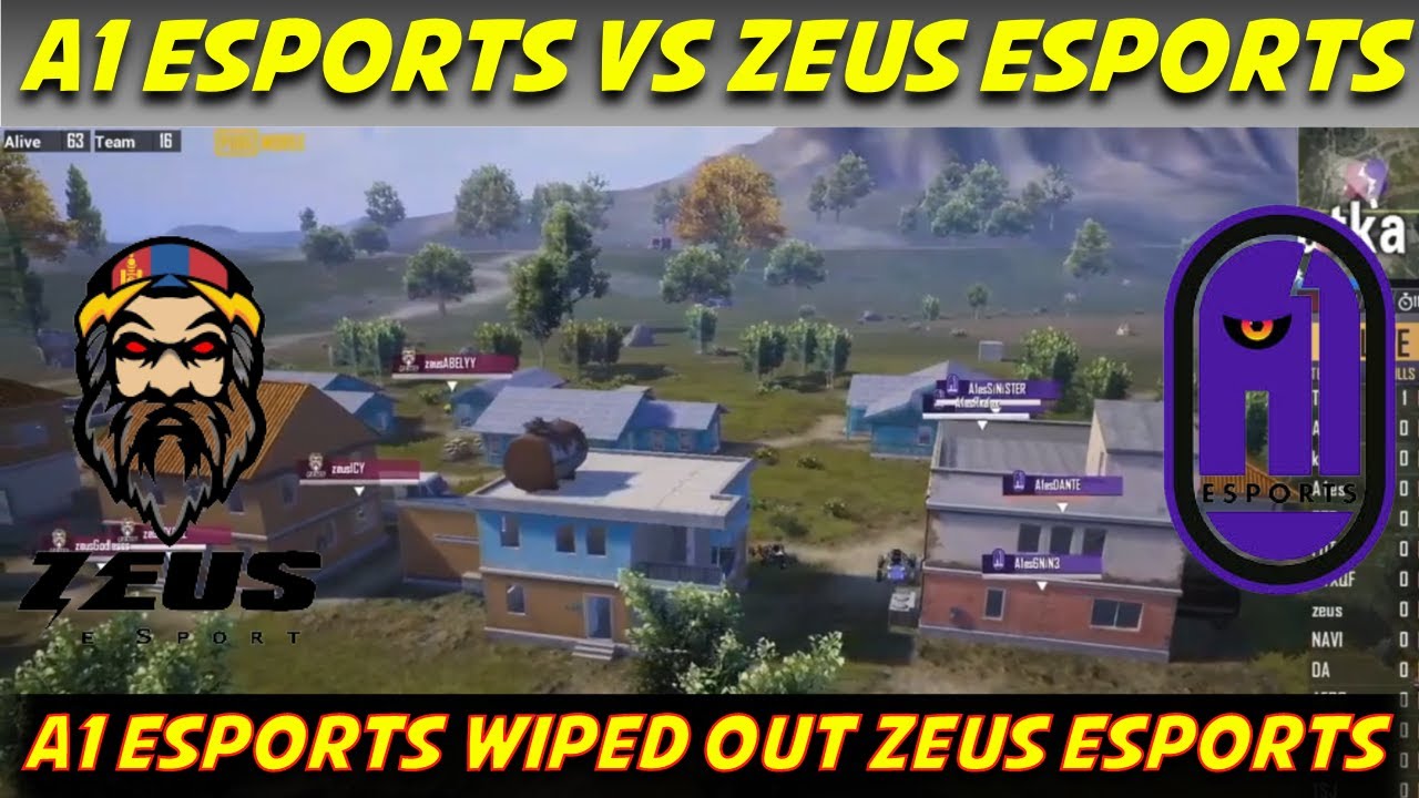 A1 ESPORTS VS ZEUS ESPORTS FIGHT IN PMGC FINAL | A1 ESPORTS WIPED OUT ZEUS ESPORTS IN PMGC FINALS