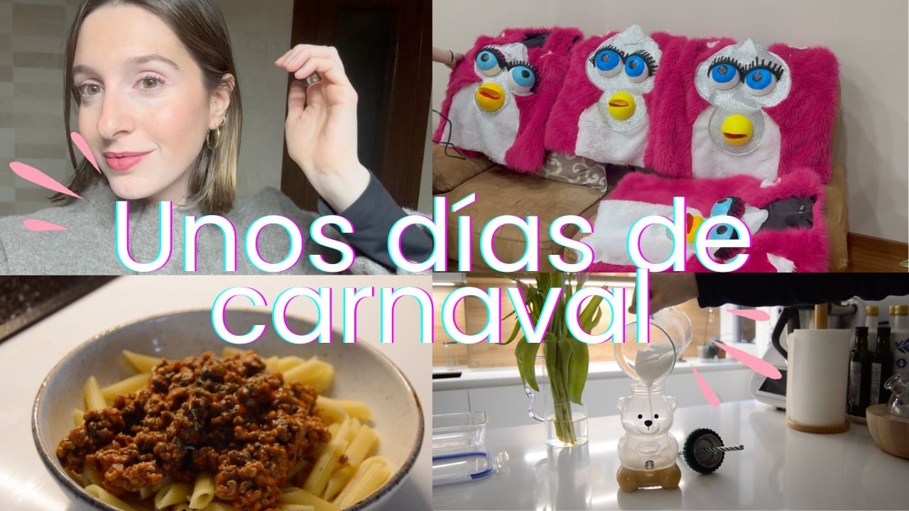 Vlog Semanal | Haul en Mercadona + recetas + disfraz DIY de Carnaval 🎭