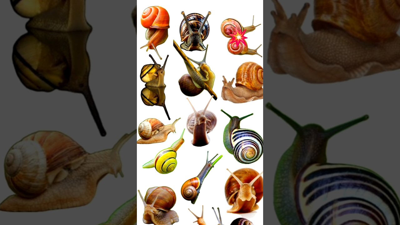 types of snail 