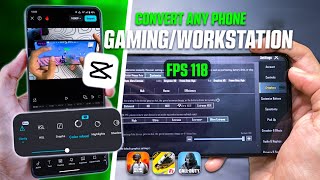 🎮 Convert Any "Mid-Range" Phone Into GAMING WORKSTATION 🔥(for YouTubers)  screenshot 1
