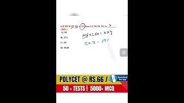Polycet exam preparation 2025 | Trick - 10  ,#polycet2025,#polycetexam