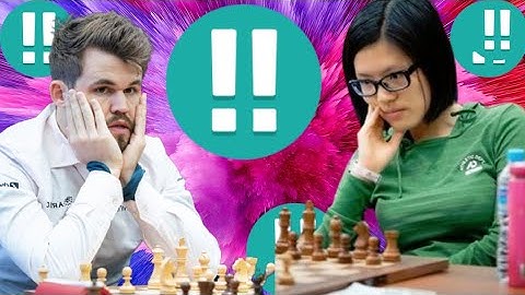 Magnus Carlsen  vs Hou Yifan chess set game 31