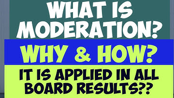 What is moderation in Board results? How and why it is applied in ICSE & CBSE board@Tej guiding guru