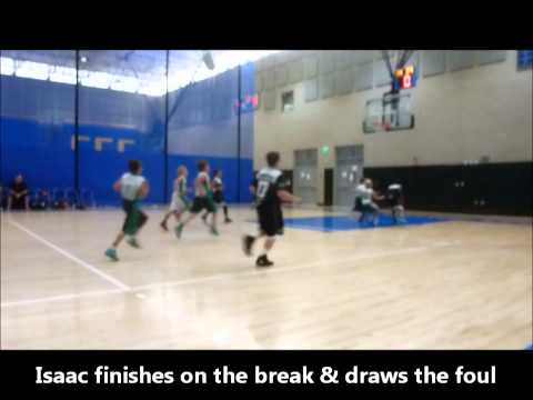 Isaac S First Basket In LOB CITY Career