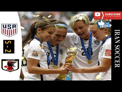 فوتبال زنان خلاصه بازی امریکا 5 ژاپن 2 فینال جام جهانی 2015 بازی خاطره انگیز