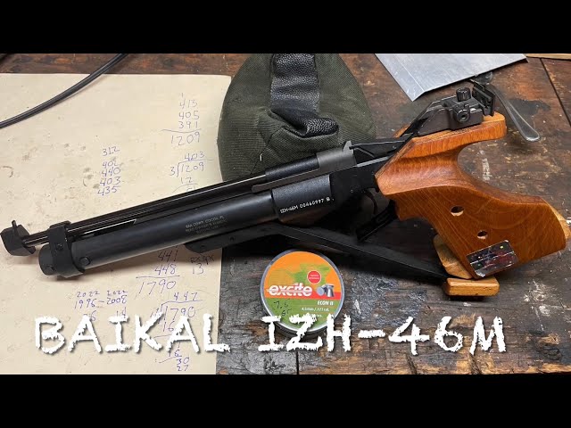 Pistolet à air comprimé Baikal Match MP46M 4.5 mm [en rupture