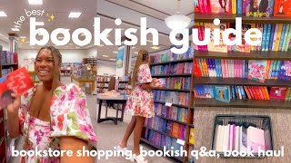 THE BEST BOOKISH GUIDE! how to go bookstore shopping at barnes & noble, book slump tips, bookish q&a