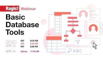 Ragic Webinar: Basic Database Tools