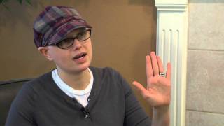 Ovarian Cancer Survivor - About IP and Chest Port Chemo - "Let's Talk" Isabel