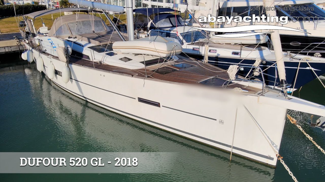 DUFOUR 520 GL ANNO 2018 - IN VENDITA - FOR SALE - WWW.ABAYACHTING.COM