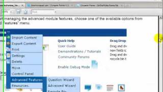 DotNetNuke Tutorial, Dynamic Forms module demo - part 1/3 - Video #49