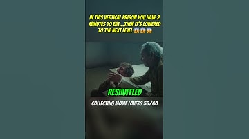 In This Vertical Prison You Have 2 Minutes To Eat…Then It’s Lowered To The Next Level😱😱😱#movierecap