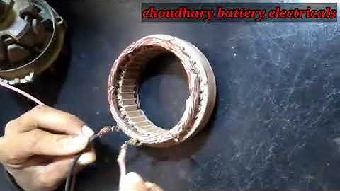 alternator ke Rotar aur statar ko kaise check Karen