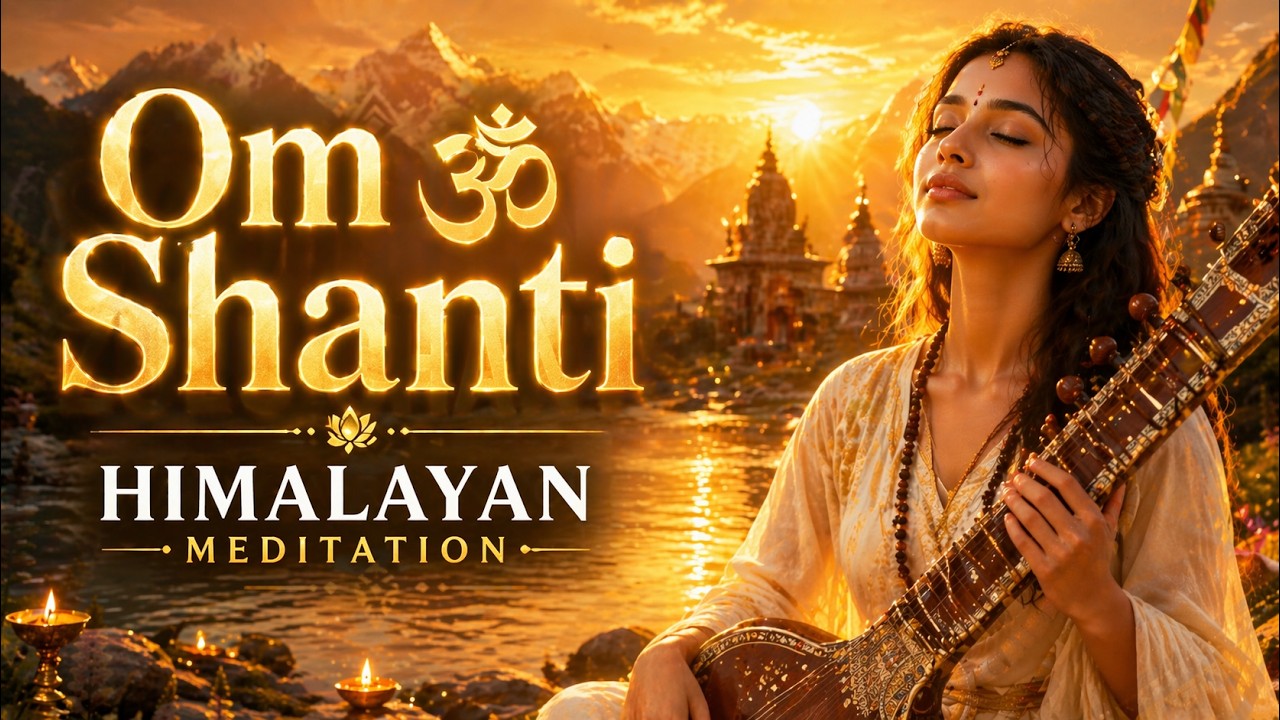 Om Shanti | Himalayan Meditation Music with Sitar & Peaceful Chants for ...