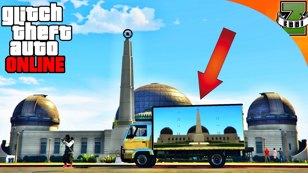 GTA 5 ONLINE EASTER EGGS CHROME TRUCK EASTER EGG DEUTSCH Secrets in