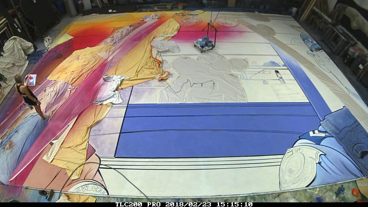 Scenic Art - Scenic Studios Wilegal backdrop