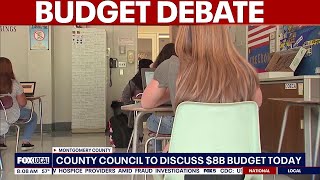 Montgomery County Council to weigh $8B budget amid major shortfall