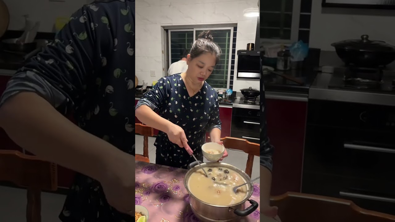 បបរបា. ញ់កា. ញ់ជេីងជ្រូ. ក👍ម៉ែក្មេកថាចូលចិត្តហូប👍