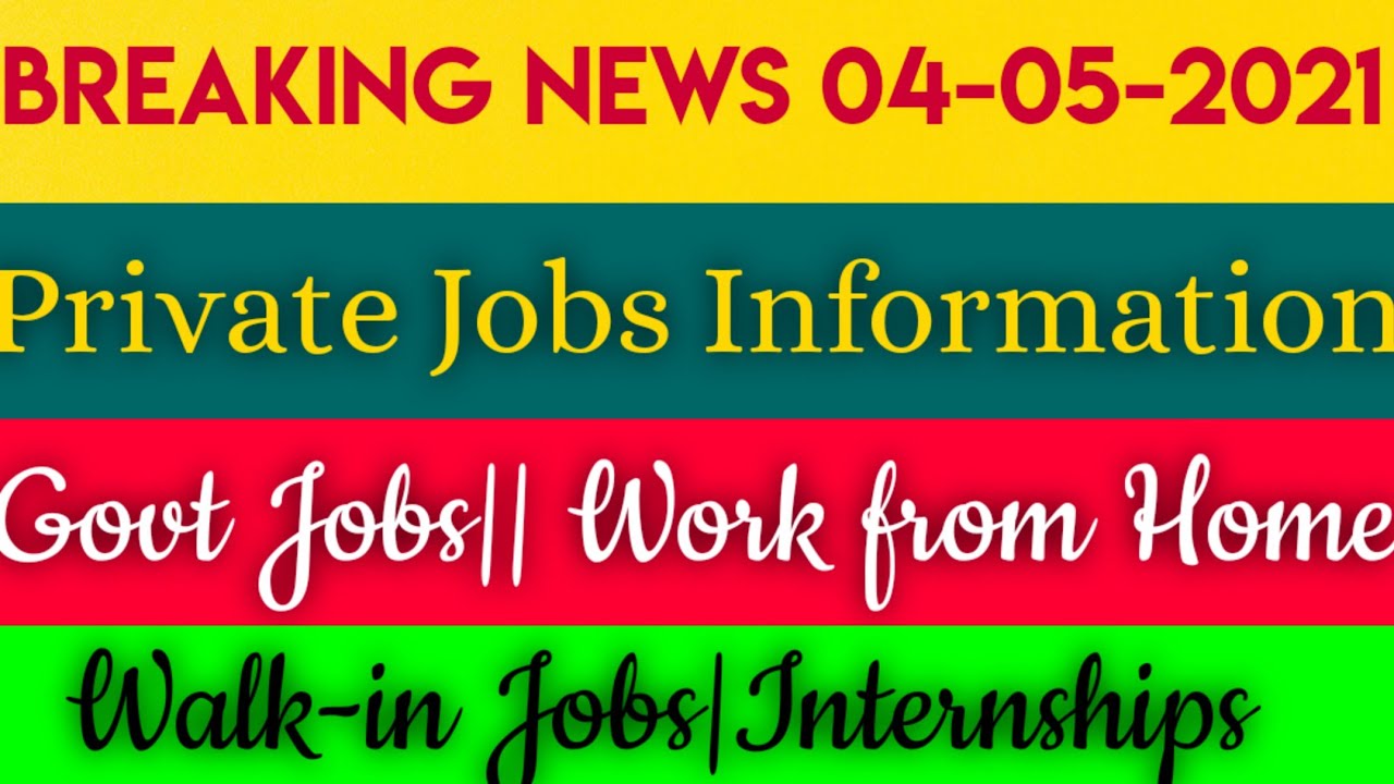 Jobs in Hyderabad 2021Jobs in HyderabadLatest Jobs InformationPrivate Jobs in HyderabadAP