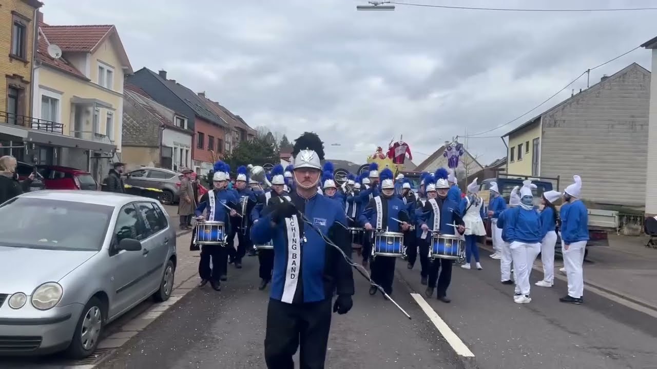 Formel 1 | Marching-Band Völklingen | Fastnachtumzug 2023 Ludweiler