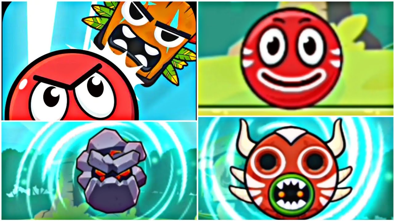 Roller Ball X: Bounce Ball - New Update Version - 2.2.2 - Fight First And Second Bosses