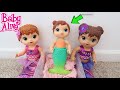 BABY ALIVE Mermaid New baby Sister baby alive videos