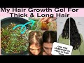 बाल 10 दिन मे बढ़ने लगेगें , बस इस तरह लगाएं ये gel😱// Hair Gel For Fast Hair Growth #haircare
