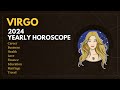 Virgo  2024 yearly horoscope prediction     2024  