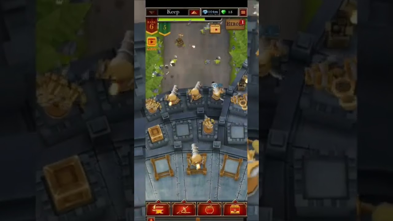 CASTLE FUSION merge idle game