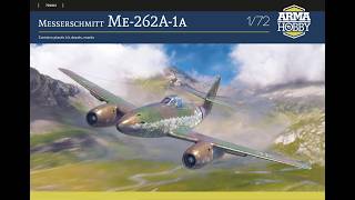 Arma Hobby 1/72 Me-262A-1A (70083) kit review