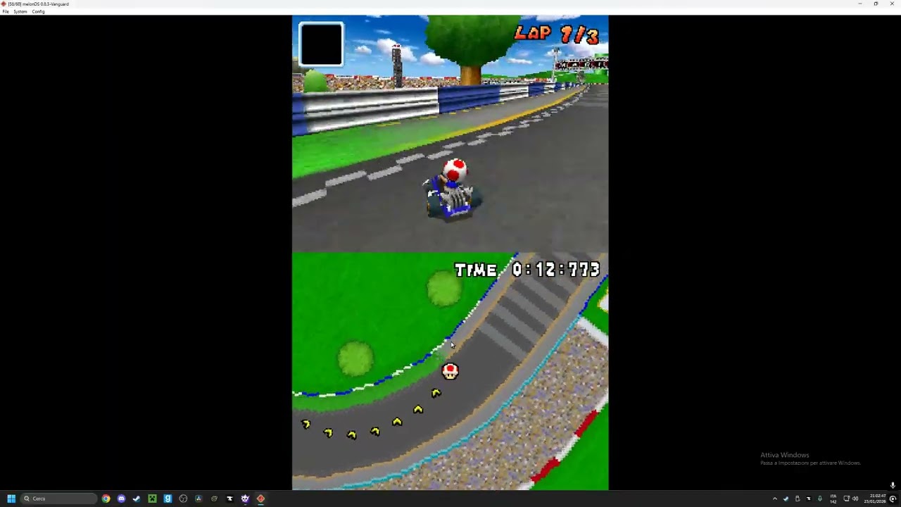 SPEEDRUN MARIO KART DS | TOAD 00:00:00:01 SECONDS | WORLD RECORD!!!!!!!!!!!!!!!!!!!!!!!!!!!!!!!!!!!!