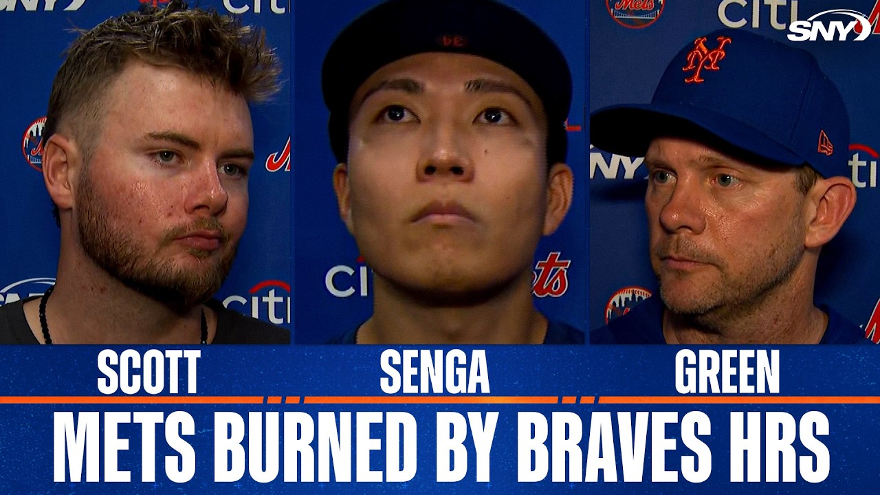 Andy Green on Christian Scott and Kodai Senga's performances in Mets loss to Braves