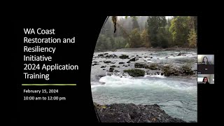 2024 WCRRI Application Workshop - Recreation and Conservation Office
