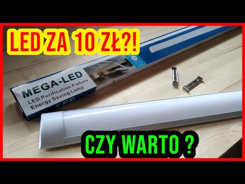 Wideo: Oświetlenie LED do garażu (sufit)