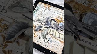 Easy Art Journal Page Tutorial 🐦🎨 @vickyp