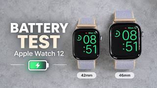 Apple Watch Series 12 Battery Test: 42mm vs 46mm – Which Lasts Longer?
