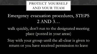 FALL 2012 3 HSE Orientation Personal Safety narrated
