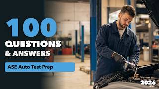 100 ASE Auto Test Prep Practice Questions and Answers (2026) — Part 3 | Pass Your Exam screenshot 4