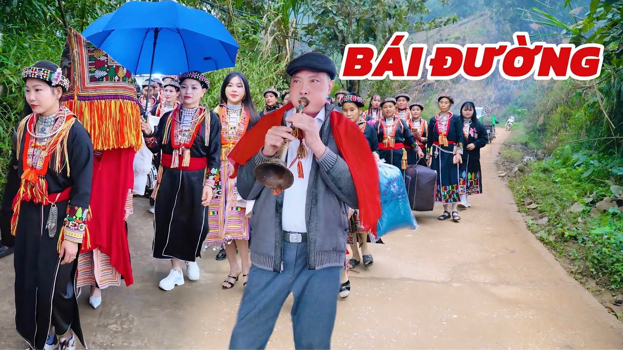 ĐỘC LẠ ĐÁM CƯỚI DÂN TỘC DAO ĐỎ LỄ BÁI ĐƯỜNG ĐÁNH TRỐNG THỔI KÈN NHƯ TRUNG QUỐC