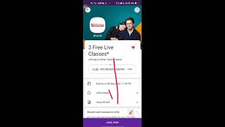 How To Redeem Byjus 3 free live class from phone pe screenshot 4