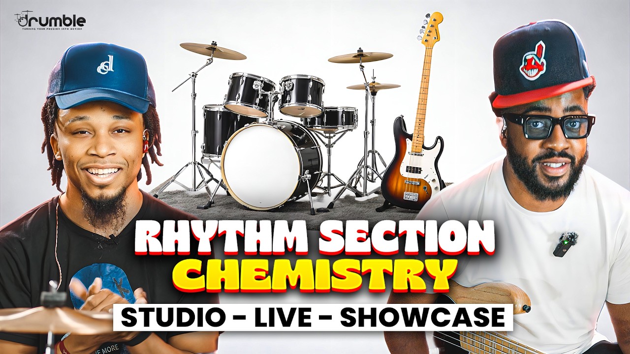 Как барабанщики и басисты создают НАСТОЯЩУЮ химию (студийная, концертная и показательная игра)