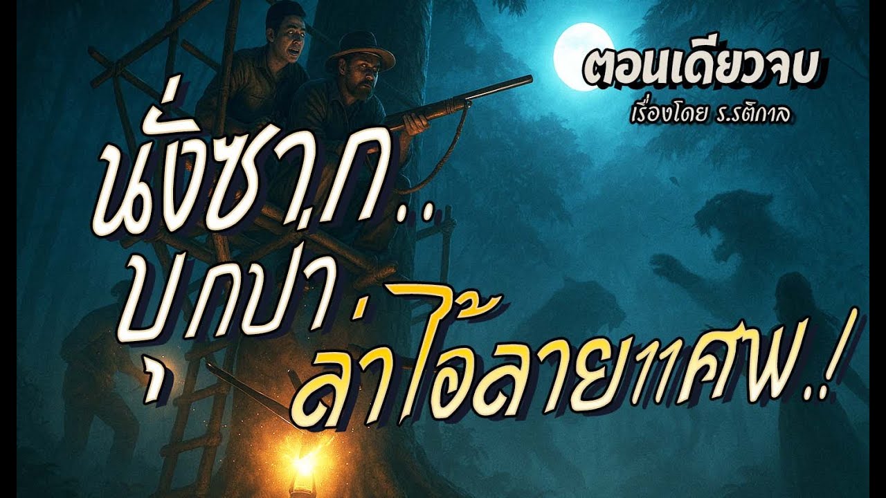 นั่งซาก..บุกป่าล่าไอ้ลาย11ศพ.! (ตอนเดียวจบ)