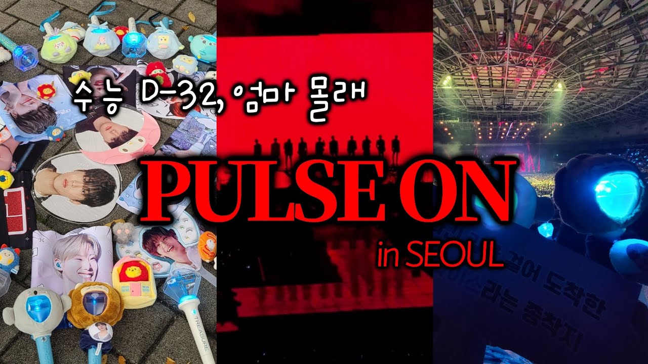 [트메로그] 수능 한 달 전 최고의 선택. | 251012 막콘 트레저 콘서트 | 약간의 오타쿠를 곁들인 | PULSE ON in SEOUL