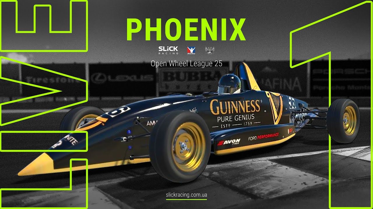 НАЖИВО: PHOENIX | Open Wheel League 25 Round 1