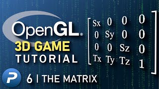 C++ OpenGL 3D Game Tutorial 6: The Matrix screenshot 1
