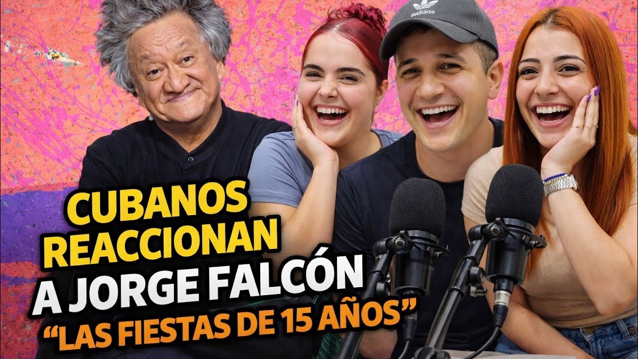 CUBANOS REACCIONAN A JORGE FALCÓN- LA FIESTA DE 15 AÑOS EN LA VECINDAD