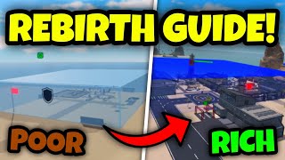 The NEW UPDATED Guide On How To REBIRTH FAST In War Tycoon!