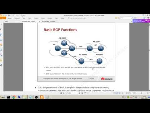 Принципы функционирования и конфигурации BGP на маршрутизаторах Huawei